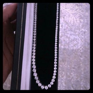 Crystal Tennis Necklace